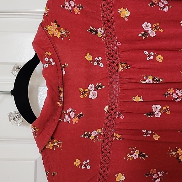 Harlow & Rose Red and Yellow Floral Dress - Picture 7 of 8